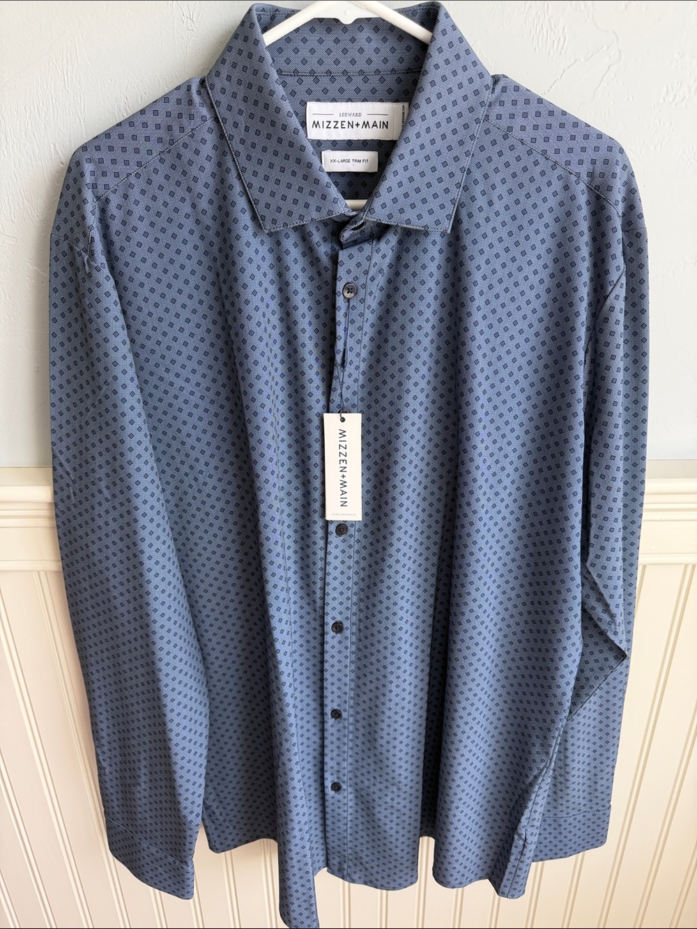 MIZZEN + MAIN MEN SHIRT XXL